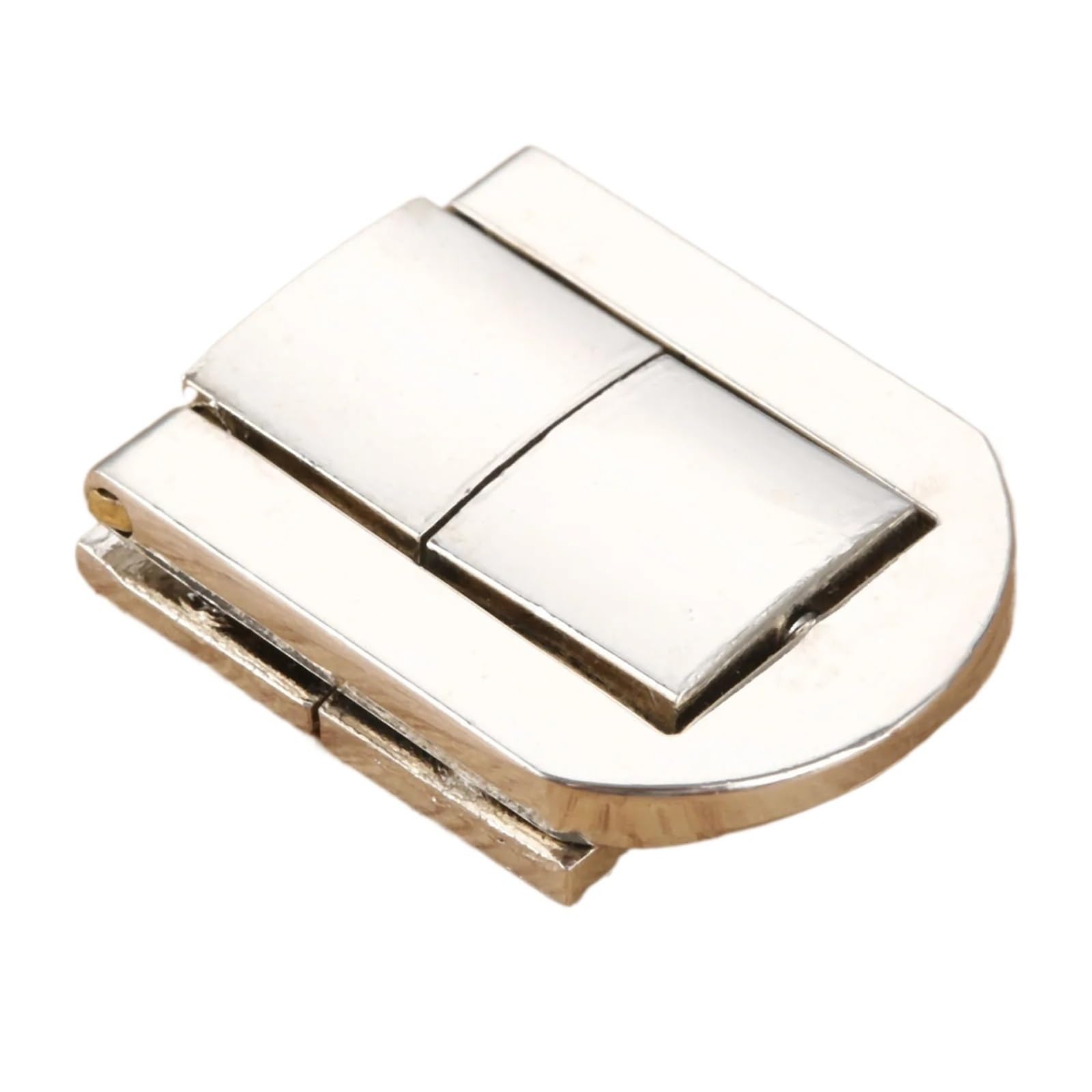 2pcs Box Latch Clasps Jewelry Wood Hasps Drawer Latches Decorative Suitcases Hasp Buckle Clasp Furniture Hardware(20x25mm 2pcs)