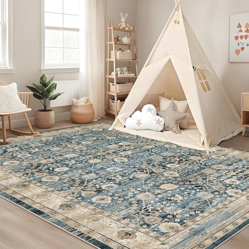 WTHYGB Teppich Läufer Flur, Küchenläufer 120x170cm rutschfest Waschbar – Ansicht 5