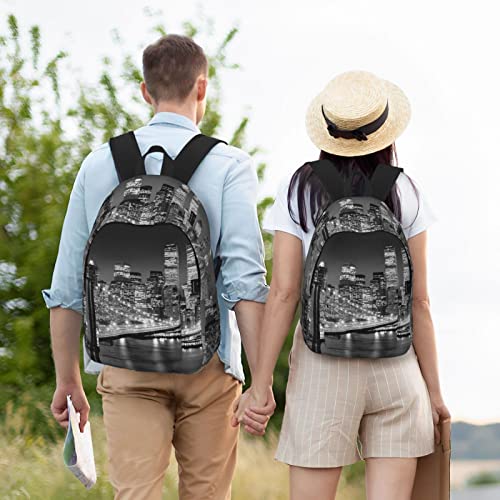 Grand sac à dos pour ordinateur portable motif tortues de mer New York taille S pour étudiant - 6