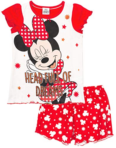 Disney Minnie Mouse Pajamas Girls T-Shirt & Shorts Pajama PJ Set