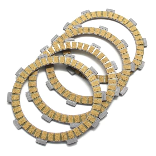 Kit de disques d'embrayage moto pour YBR125 SR125 XT125, garnitures de friction 537-16321-00