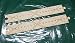 GameCraft Miniatures Cruel Seas Ruler Set - (Durable MDF)