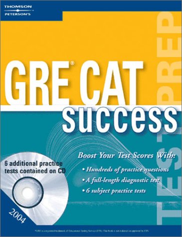 GRE Success w/CDRom 2004: Peterson's: 9780768912302: Amazon.com: Books