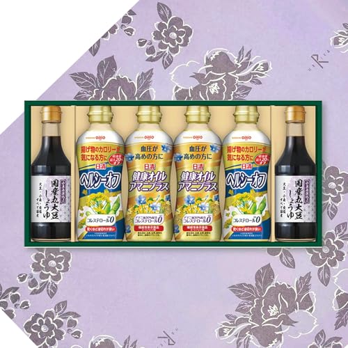 法要 お返し 香典返し 志 日清 バラエティオイル&丸大豆しょうゆギフト ギフトセット(包装・のし・お礼状付)粗供養 四十九日 一周忌 三回忌 初盆 <25-0441-021> <SOTー30A>