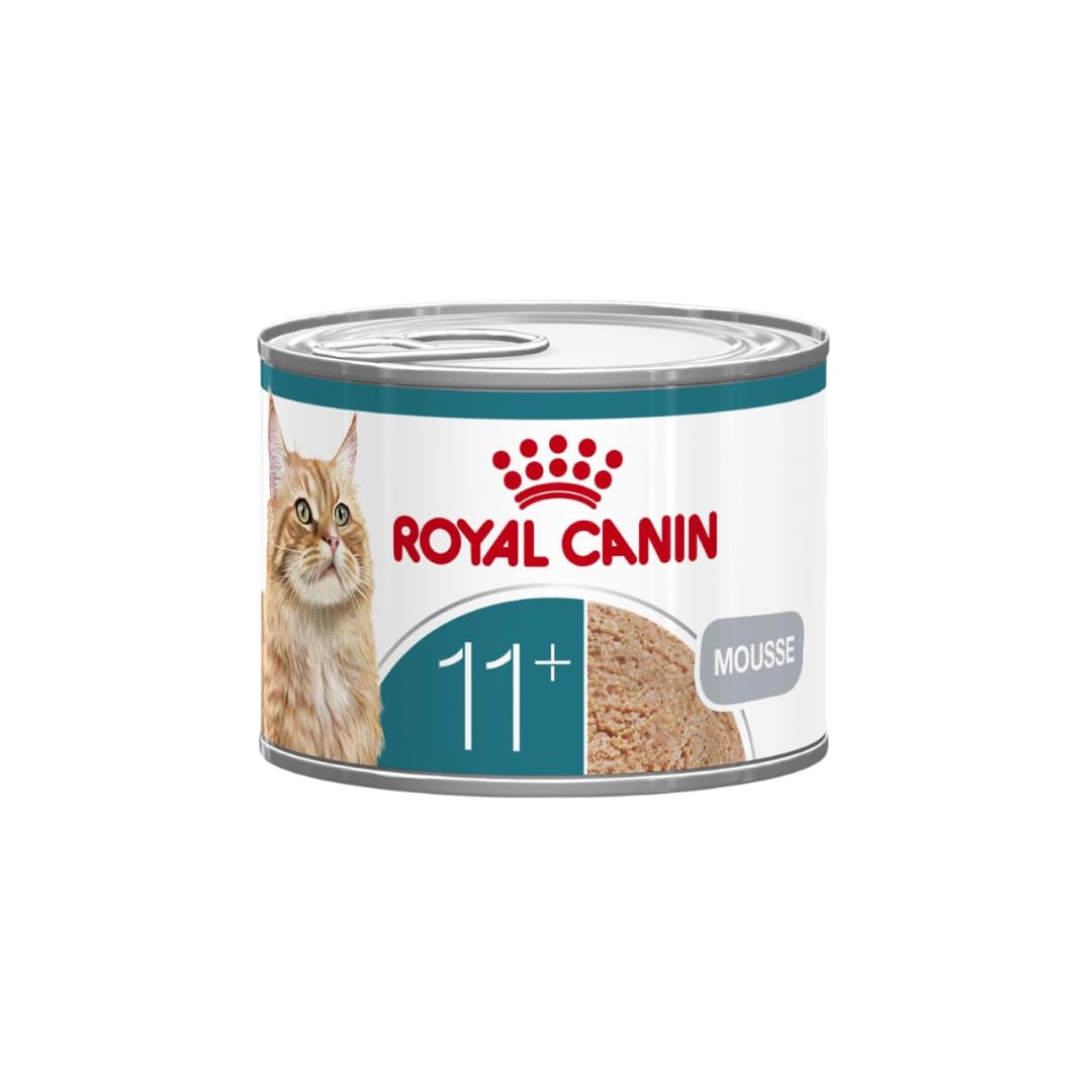 ROYAL CANIN Ageing 11+ Airlift Loaf | Paquete de 4 | 4 x 12 x 85 g | Alimento Completo para Gatos Mayores | con EPA y DHA