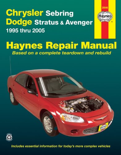 Chrysler Sebring & Dodge Stratus & Avenger 1995 Thru 2005 (Haynes Automotive Repair Manual) - Haynes