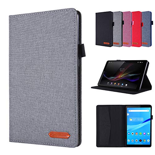 Duanr NEC LAVIE T11 T1175/BAS PC-T1175BAS 11インチ 専用ケース カバー スタンド機能 カード収納可能 衝撃吸収 耐衝撃 タブレットケース グレー