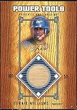 Bernie Williams Card 2003 Flair Power Tools Bats #BW