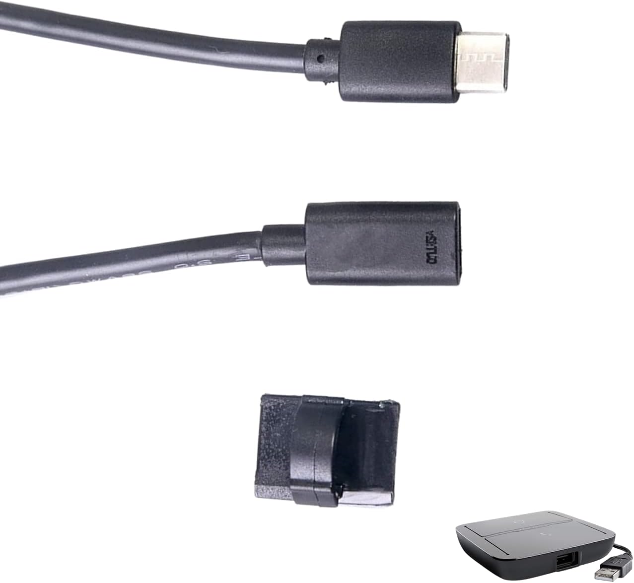 GTW Blue Beacon Bluetooth Extender Bluetooth Headphones Headset Speakers Keyboard Mouse for Plantronics Poly USB-C BT Dongle Works with Computer Desktop Wireless Transfer Laptop MDA220 USB Hub