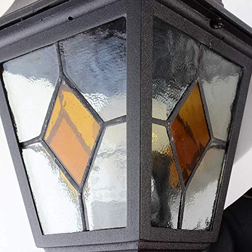 Lampe de jardin rétro applique murale extérieure étanche style classique - 6