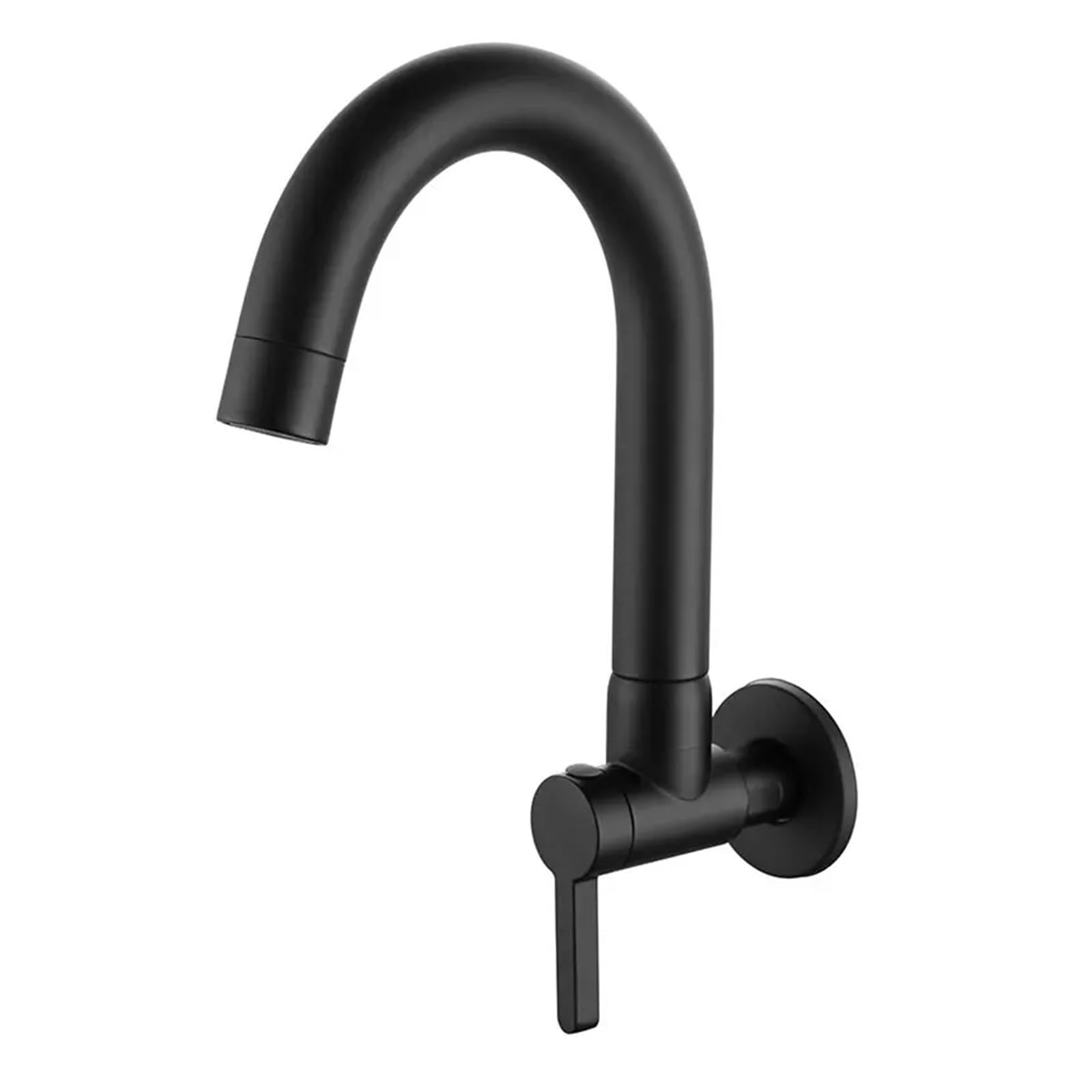 SaryEdge Gold Brush Brass Single Cold Kitchen tap Wall Frosted Gold Cold Wall Faucet Single Cold Sink taphroom mop Cold tap,Kitchen Sink Faucet, WJ5501,C,A,A