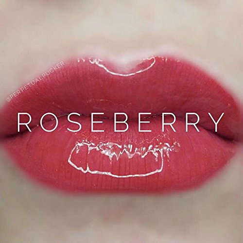 Lipsense Trio (Roseberry) Lip Color, Glossy Gloss And Ooops Remover Set #TOP14