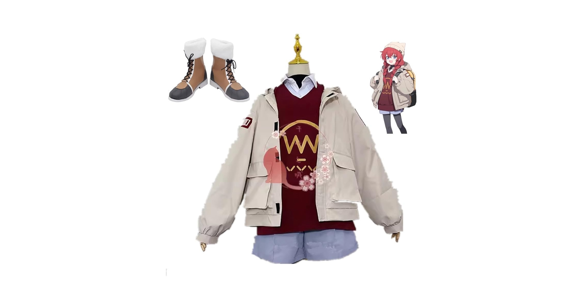 マギ　コスプレ衣装　ヤムライハ　ウィッグ　靴　杖　全部付きフルセット Amazon.co.jp: マギ ヤムライハ コスプレ衣装 (靴 ウィッグ追加