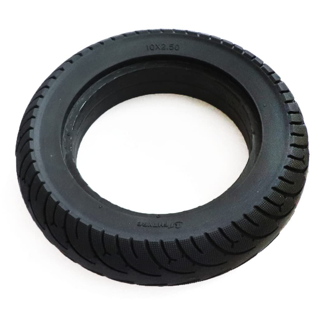 Pneu Trotinette Electrique 10x2.50 Tire Tire 10 Pouces Solid Pneu Fit for Scooter électrique Skateboard électrique 10x2.5 Pneu Solide Roue De Trottinette éLectrique