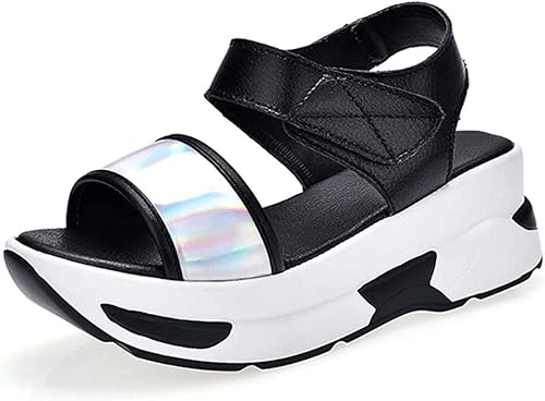 Amazon Nomioce レディース サンダル 厚底 カジュアル おしゃれ スポーツサンダル 歩きやすい Pu 通学 通勤靴 夏用 軽量 ビーチサンダル ビーサン ファッション 防滑 柔らかい コンフォート スポーツサンダル
