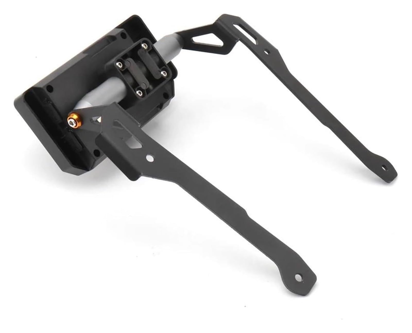Soporte de navegación para teléfono móvil para VOGE para 525DSX 2023-2025 A Prueba Golpes Motocicleta Teléfono Móvil Y Navegación GPS Soporte De Expansión Barra Transversal(Black 2,12MM)