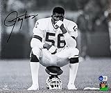 New York Giants Lawrence Taylor Hall Of Fame Linebacker Taking a Breather Autographed 11x14 Photo Picture - Valentines Day, Birthday, Fathers Day, Or Christmas Gifts For Men, Dad, And Husband