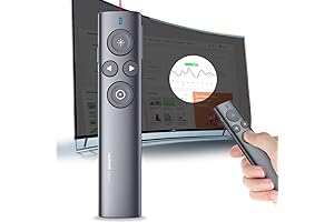 NORWII Wireless Presenter Clicker with Mouse for Presentation Powerpoint