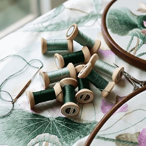 Image of Natural 100% Mulberry Handmade Embroidery Silk Thread Silk Floss (34)