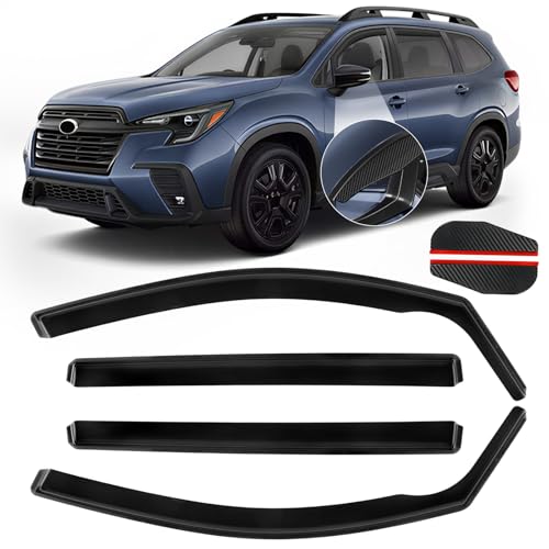 in-Channel Rain Guards Fit for Subaru Ascent 2019 2020 2021