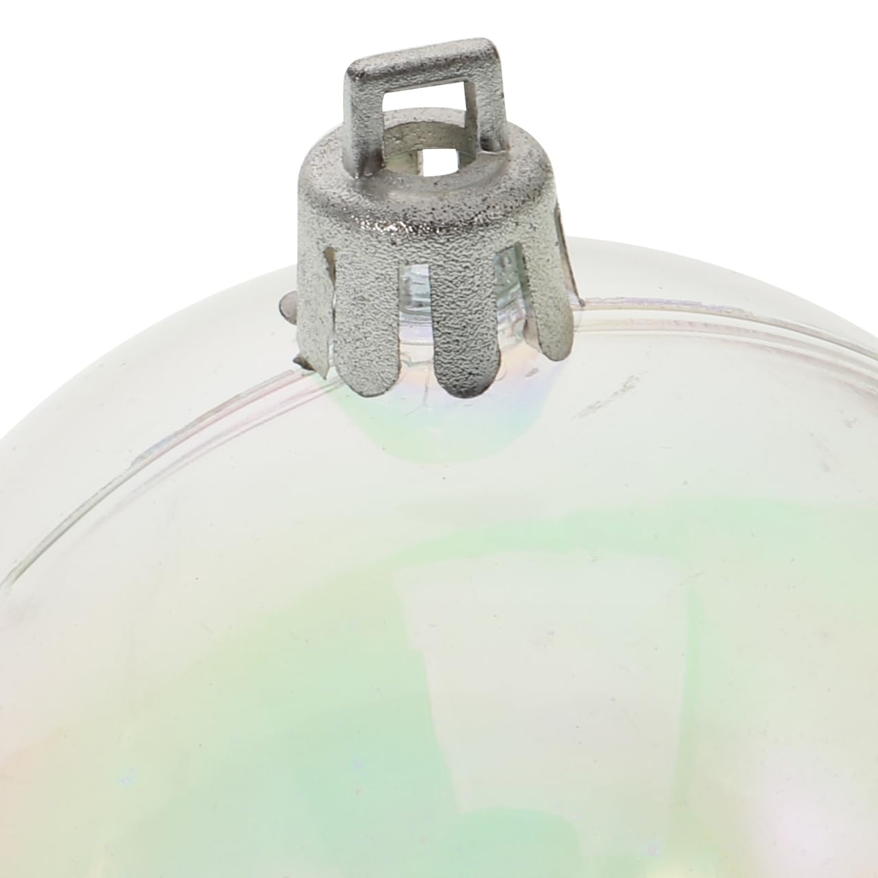 STK Perlblasenball Hängende Bälle Gold Regenbogen-kugelkugeln Bruchsichere Baumkugeln Weihnachtskugel Zum Aufhängen Glitzerkugelverzierungen Weihnachtswand Türverzierung Plastik