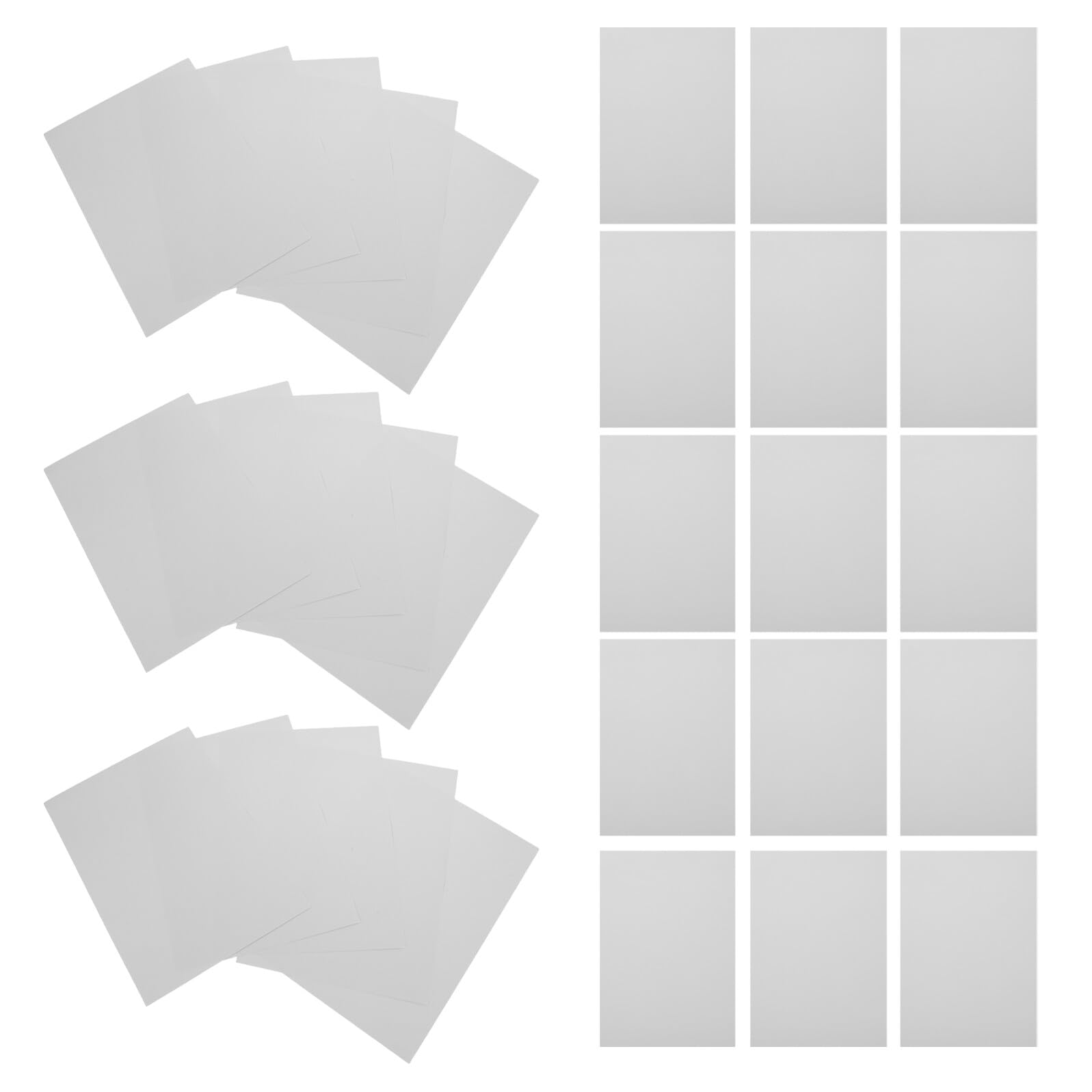 Fogli Adesivi Salvaspazio per Puzzle 10 Fogli in Carta Bianca | Facili da Staccare e Applicare, Accessori per Appassionati, Pratici per Conservazione e Ordine