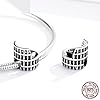 Landmark Rome Colosseum Charm 925 Sterling Silver Bead pour La Fabrication De Bijoux DIY Charms Bracelet Accessoires #3