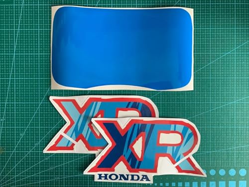 Stickers Honda XR 600 1992 pour rénover une plaque US usée