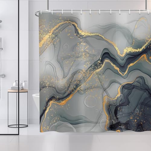 ASDCXZ Shower Curtain Marble 180x180 cm