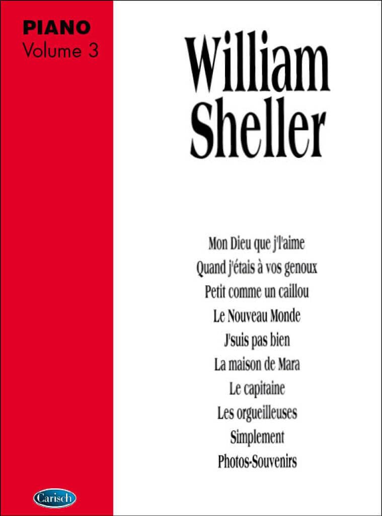 William Sheller - Piano - Volume 3