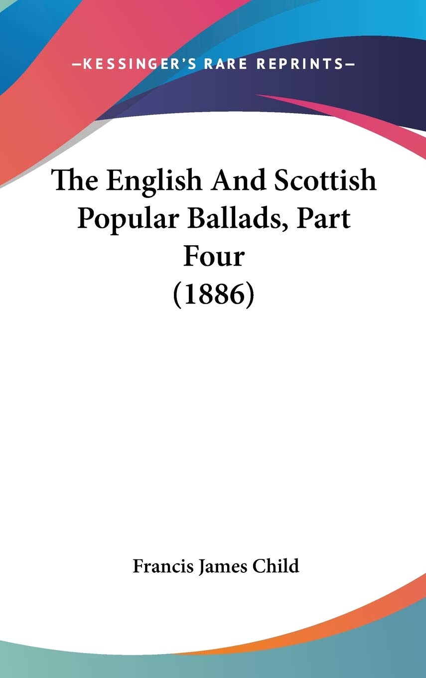 The English and Scottish Popular Ballads