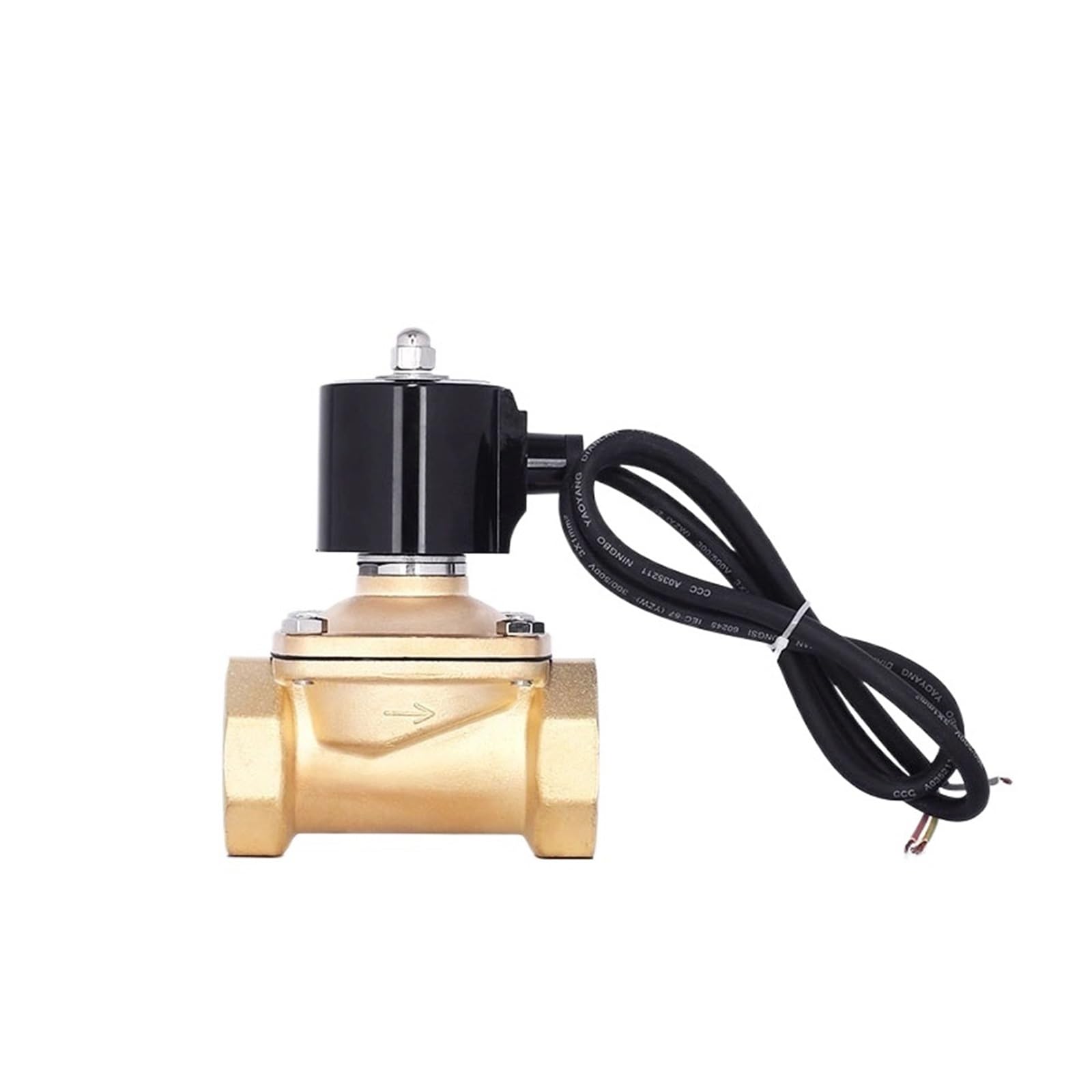 LNHHG 2" Brass Underwater Solenoid Valve Fountain Solenoid Valve Water Valve 220 110 24V 12V