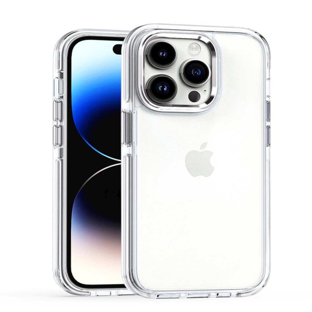 Coque rigide iPhone 14 transparente acrylique protection antichoc - 7