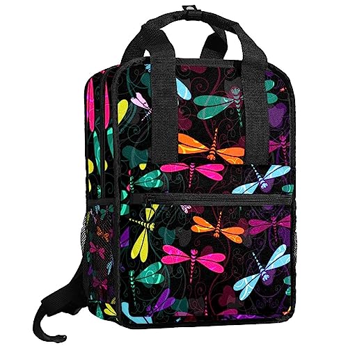 Sac à dos pour garçons motif libellule idéal pour la rentrée scolaire