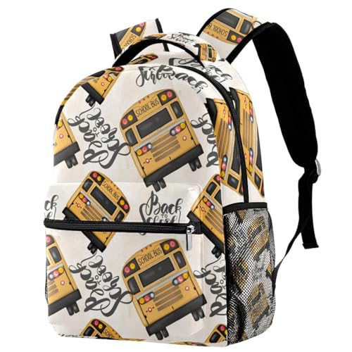 Sac à dos d'école multicolore 29.4x20x40cm pour adolescents et voyage décontracté