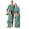 Amazon Essentials x Sofia Grainge Men's Matching Holiday Family Pajama Sets, Dark Sage Green Holiday, XX-Large
