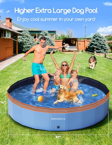 Faltbarer Hundepool von Meowant – große Hundebadewanne