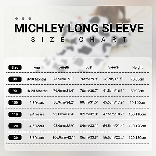 Image of MICHLEY Baby Sleeping Bag Sack with Legs Long Sleeve Wearable Pajamas | wearable blanket toddler baby, 9 Months-6T, Animal Designs, Flannel, Machine Wash