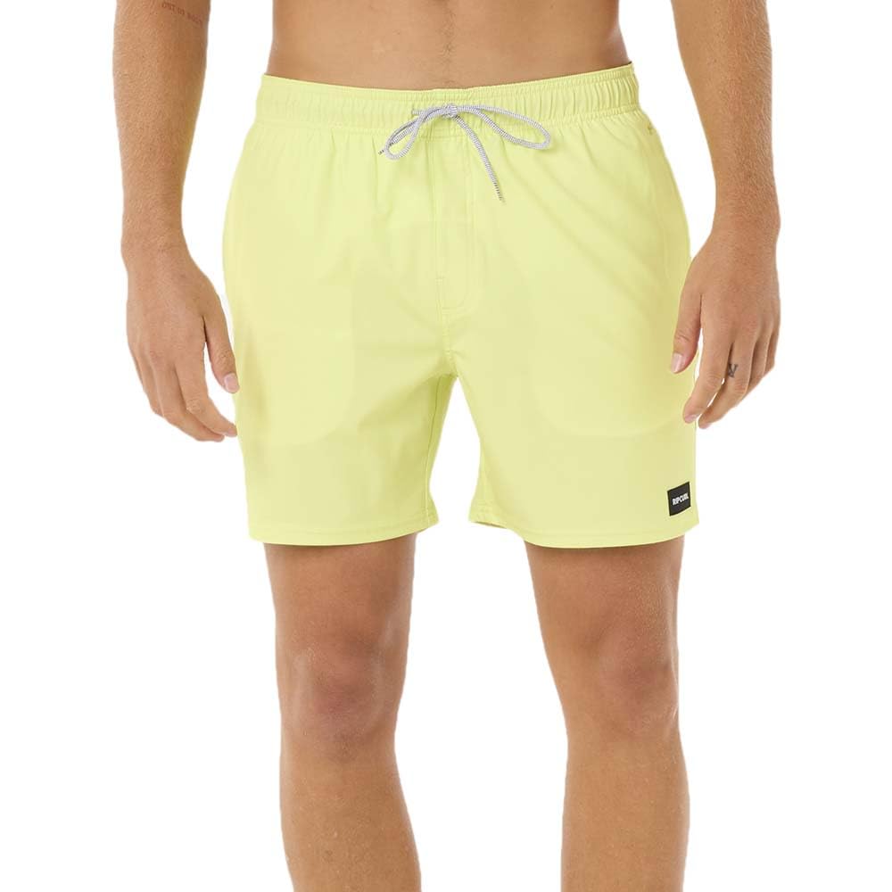 Rip Curl Men's Lime Wash Daily 16" Volley Swim Swimming Shorts - L