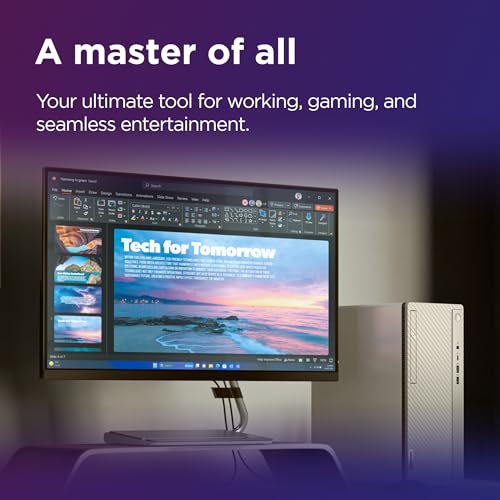 Image of Lenovo IdeaCentre Tower Intel Core i5-13420H (32GB RAM /512GB SSD /Win 11 /WiFi 6 /USB Calliope Keyboard & Mouse /Grey)
