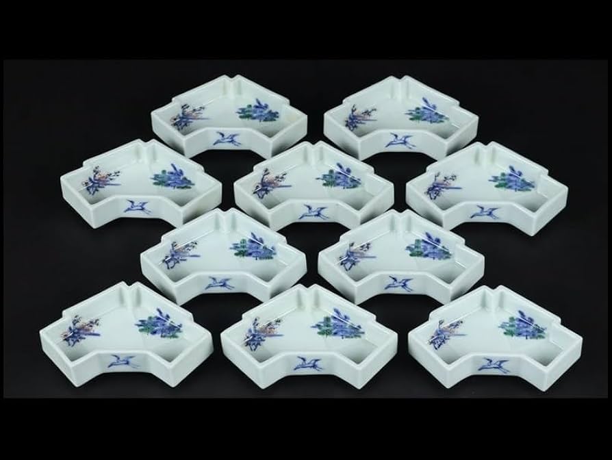 Amazon.co.jp: 奇時代物 明治大正期 平安 木泉製 在銘 磁器 京焼