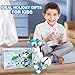 Dreamon Roboter Hund Kinder, Ferngesteuerter Hund Spielzeug Gestensteuerung Interaktive Berührung Programmierbar Tanzmusik Nachahmung von Tiergeräuschen Geschenke für Jungen und Mädchen