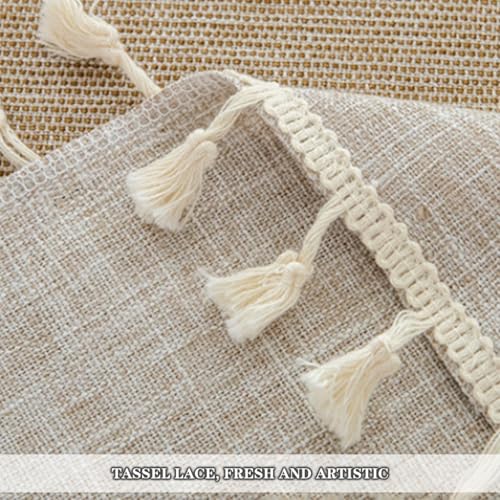 Nappe rectangulaire lin coton cuisine universelle petite taille pour table basse - 8
