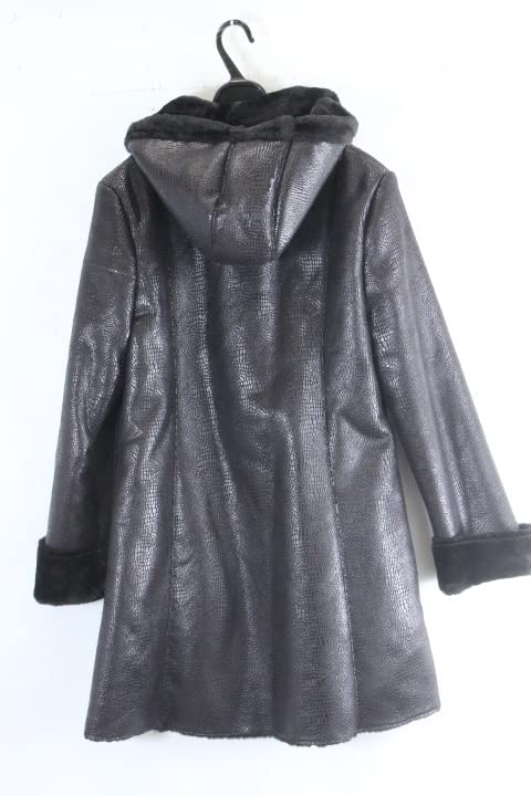 ❣️美品❣️ムートンコート　ブラック　厚手　Lサイズ Amazon.co.jp: 50%オフ OTTO レディース フェイクムートンコート