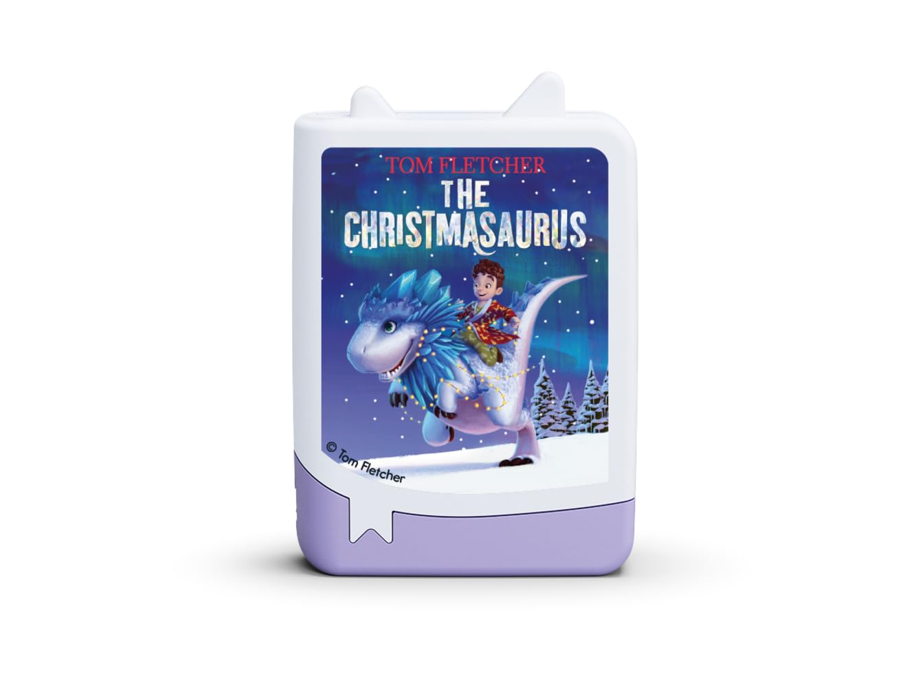 tonies Tom Fletcher The Christmasaurus Audiobook Tonie, for use with Toniebox, Blue, small