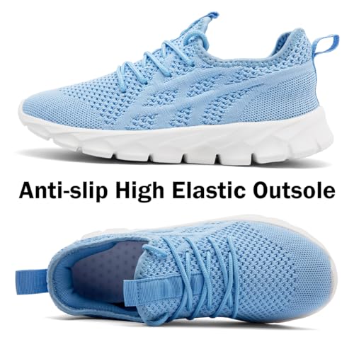 Image of DLWKIPV Womens Slip on Walking Tennis Shoes for Women Work Running Athletic Gym Sports Sneakers Lightweight Casual Shoe