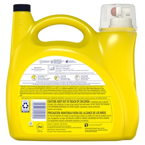 Image of Tide Simply All-In-One Liquid Laundry Detergent, Daybreak Fresh Scent, 138 Loads, 182 fl oz