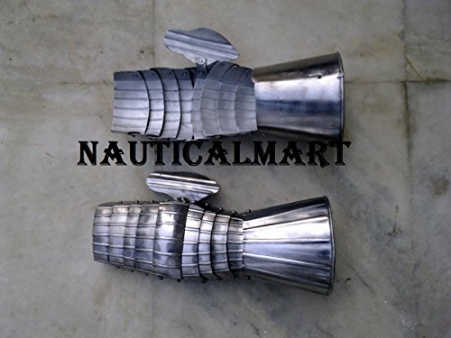 NauticalMart Medieval Knight Steel Armor Gauntlets