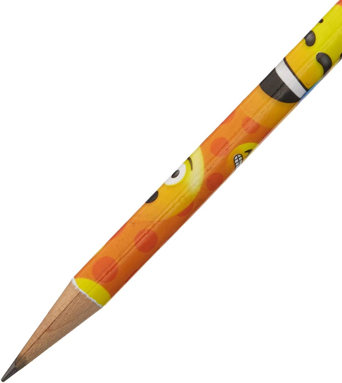 Rhode Island Novelty Emoticon Pencils | Multicolor | 7.5" | 12 pcs per pk : Toys & Games