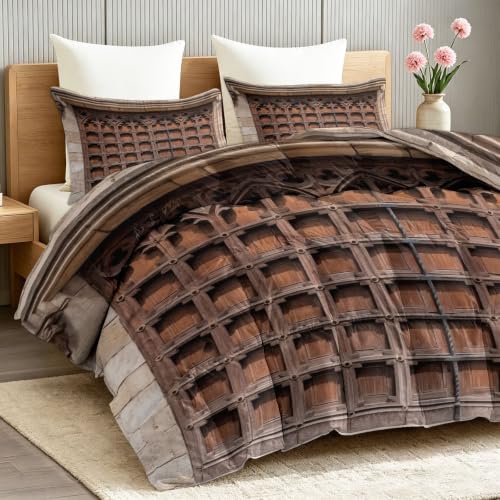 Edredón reversible 200x200 gótico de invierno y verano transpirable 4
